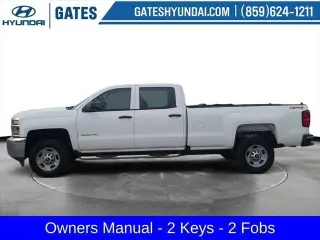 Chevrolet Silverado 2500HD 2016 4x4 Work Truck 4p Crew Cab SB