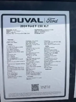 Ford F-150 2024 4x2 XLT 4p SuperCrew 5.5 ft. SB