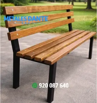 Bancas para jardines
