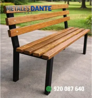 Bancas para parques y jardines