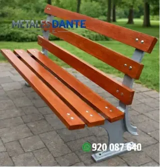 Bancas para parques y jardines