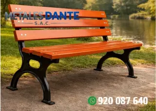 Bancas para parques y jardines