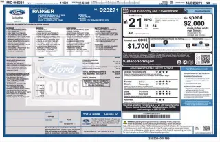 Ford Ranger 2022 4x4 Lariat 4dr SuperCrew 5.1 ft. SB