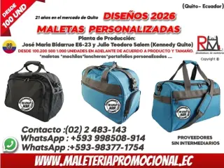 Maletas Personalizadas Ecuador