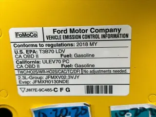 Ford Mustang 2018 EcoBoost Premium 2dr Fastback