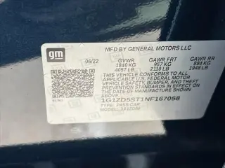 Chevrolet Malibu 2022 LT 4dr Sedan