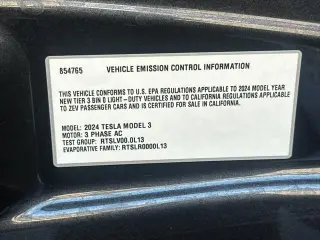 Tesla Model 3 2024 Long Range 4dr Sedan