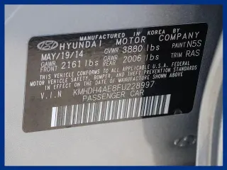 Hyundai ELANTRA 2015 Limited 4dr Sedan