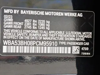 BMW 5 Series 2023 530i 4dr Sedan