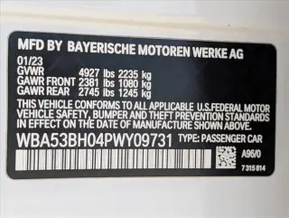 BMW 5 Series 2023 530i 4dr Sedan