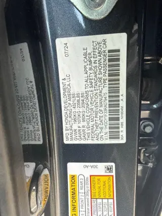Honda Accord 2024 EX 4dr Sedan