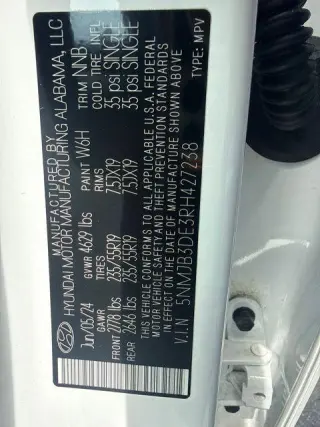 Hyundai TUCSON 2024 SEL 4dr SUV (midyear release)