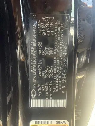Hyundai TUCSON 2024 SE 4dr SUV