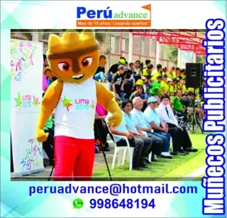 Muñecos Publicitarios en finos