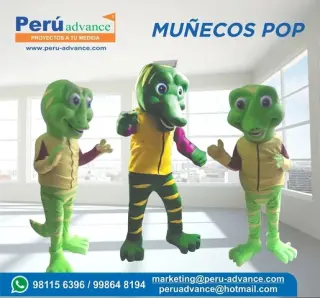 Muñecos Publicitarios en finos