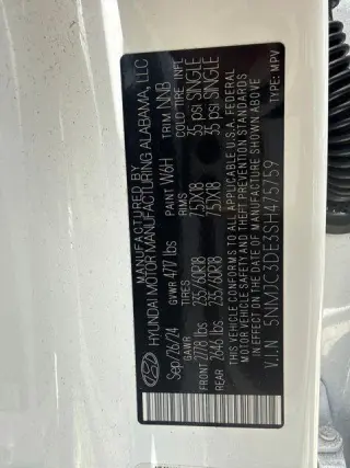 Hyundai TUCSON 2025 SEL Convenience 4dr SUV