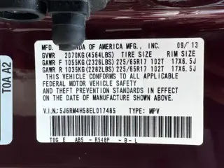 Honda CR-V 2014 AWD EX 4dr SUV