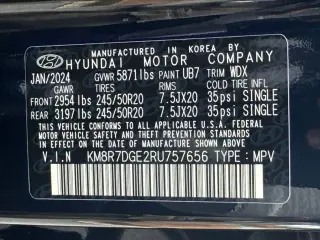 Hyundai PALISADE 2024 AWD Calligraphy 4dr SUV