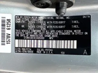 Toyota Sienna 2014 LE 7-Passenger Auto Access Seat 4dr Mini-Van