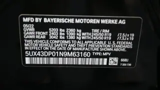 BMW X3 2022 sDrive30i 4dr Sports Activity Vehicle
