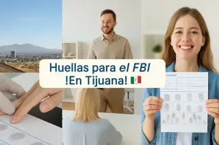 TOMA DE HUELLAS DACTILARES FBI