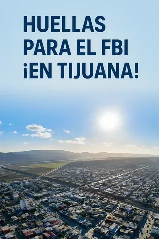TOMA DE HUELLAS DACTILARES FBI