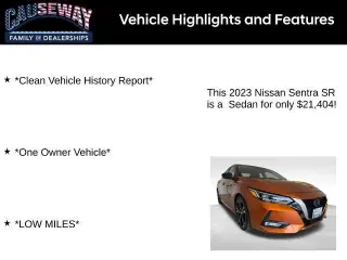 Nissan Sentra 2023 SR 4dr Sedan