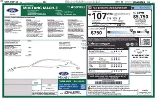 Ford Mustang Mach-E 2025 Select 4dr SUV