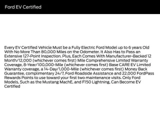 Ford Mustang Mach-E 2025 Select 4dr SUV
