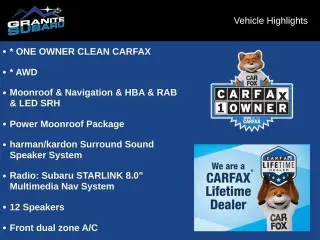 Subaru Outback 2019 AWD 2.5i Limited 4dr Crossover