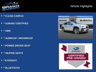 Subaru Crosstrek 2025 AWD Premium 4dr Crossover