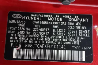 Hyundai TUCSON 2015 AWD GLS 4dr SUV