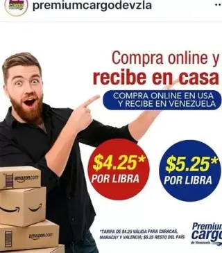 Premiun cargo de venezuela