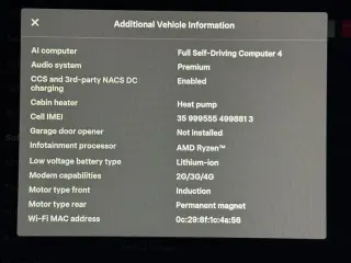 Tesla Model 3 2024 AWD Performance 4dr Sedan