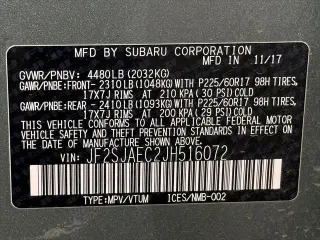Subaru Forester 2018 AWD 2.5i Premium 4dr Wagon CVT