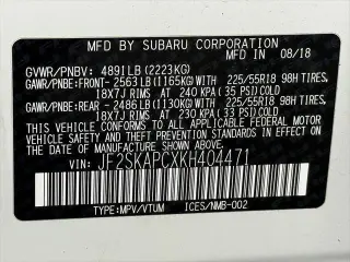 Subaru Forester 2019 AWD Sport 4dr Crossover