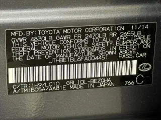 Lexus GS 350 2015 4dr Sedan