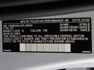 Polestar 2 2023 AWD Long Range Dual Motor 4dr Fastback