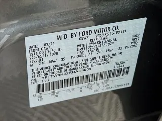 Ford Maverick 2024 XLT 4dr SuperCrew 4.5 ft. SB