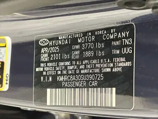 Hyundai VENUE 2025 Limited 4dr Crossover