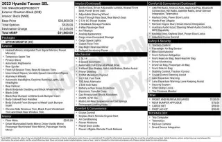 Hyundai TUCSON 2023 AWD SEL 4dr SUV
