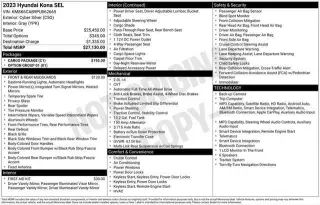 Hyundai KONA 2023 AWD SEL 4dr Crossover