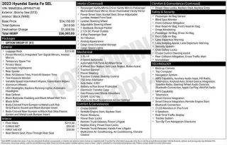 Hyundai SANTA FE 2023 AWD SEL 4dr Crossover