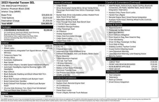 Hyundai TUCSON 2023 AWD SEL 4dr SUV