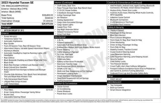 Hyundai TUCSON 2023 AWD SE 4dr SUV