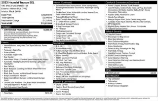 Hyundai TUCSON 2023 AWD SEL 4dr SUV