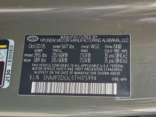 Hyundai SANTA FE 2026 AWD SEL 4dr SUV