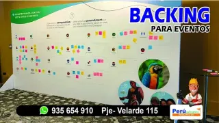 Backings Corporativos eventos