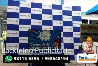 Backings Corporativos eventos