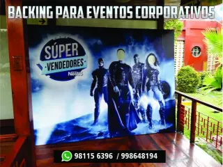 Backings Corporativos eventos
